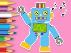 Jogo Coloring Book: Robot Dancing