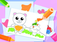 Jogo Toddler Drawing: Cute Pig