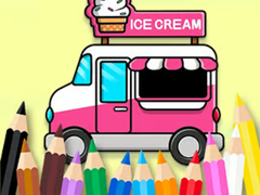 Jogo Coloring Book: Ice Cream Car