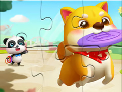 Jogo Jigsaw Puzzle: Little Panda Play With Pet
