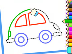 Jogo Toddler Drawing: Cute Car