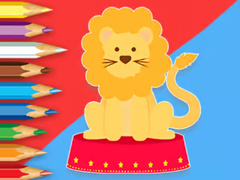 Jogo Coloring Book: Circus-Lion