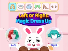 Jogo Left Or Right Magic Dress Up