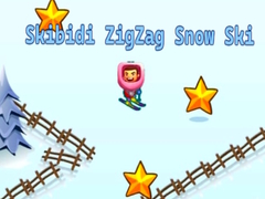 Jogo Skibidi ZigZag Snow Ski