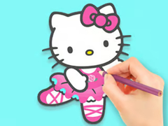 Jogo Coloring Book: Hello Kitty Dancing