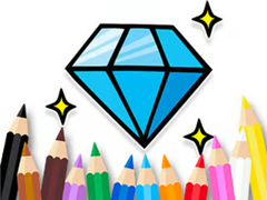 Jogo Coloring Book: Shining-Diamond