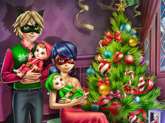 Jogo Dotted Girl Family Christmas