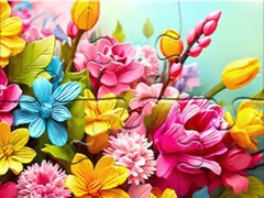Jogo Jigsaw Puzzle Flowers