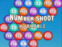 Jogo Number Shoot x 2 bubble