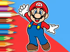 Jogo Coloring Book: Mario Happy Skating