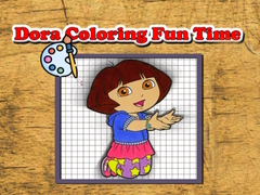 Jogo Dora Coloring Fun Time