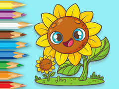 Jogo Coloring Book: Sunflowers