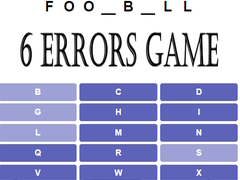Jogo 6 Errors Game
