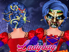 Jogo Ladybug Halloween Hairstyles