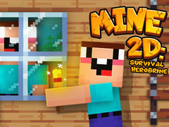 Jogo Mine 2D Survival Herobrine