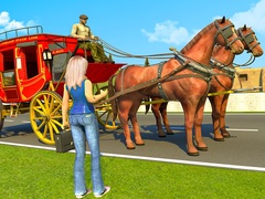 Jogo Horse Cart Transport Taxi Game