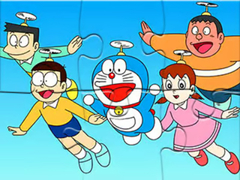 Jogo Jigsaw Puzzle: Doraemon Flying