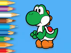Jogo Coloring Book: Yoshi Fishing Time