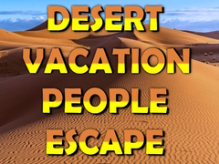 Jogo Desert Vacation People Escape