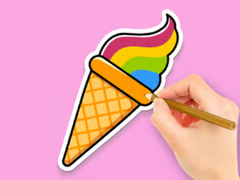 Jogo Coloring Book: Rainbow Ice Cream