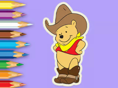 Jogo Coloring Book: Cowboy Winnie