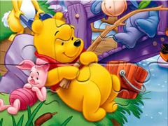 Jogo Jigsaw Puzzle: Winnie Fishing