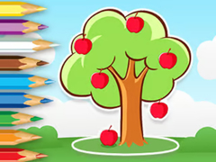 Jogo Coloring Book: Apple Tree