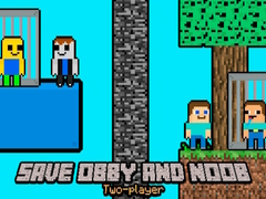 Jogo Save Obby and Noob Two-players