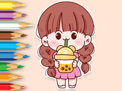 Jogo Coloring Book: Lovely Girl