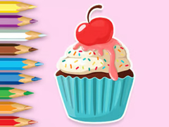 Jogo Coloring Book: Apple Cupcake