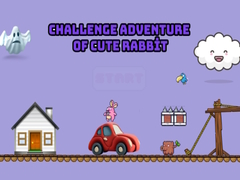 Jogo Challenge adventure of cute rabbit