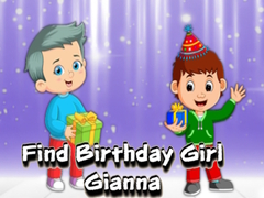 Jogo Find Birthday Girl Gianna