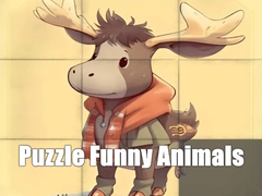 Jogo Puzzle Funny Animals