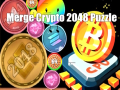 Jogo Merge Crypto 2048 Puzzle