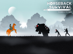 Jogo Horseback Survival Zombies Escape
