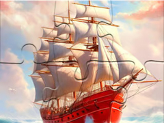 Jogo Jigsaw Puzzle: White Sailing Boat