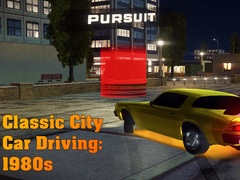Jogo Classic City Car Driving: 1980s