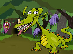 Jogo Fun Monsters Jigsaw