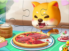 Jogo Jigsaw Puzzle: Pizza Dog