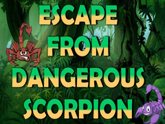 Jogo Escape From Dangerous Scorpion