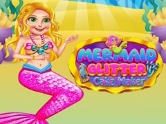 Jogo Mermaid Glitter Cake Maker 