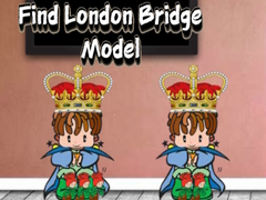 Jogo Find London Bridge Model