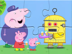 Jogo Jigsaw Puzzle: Peppa Robot
