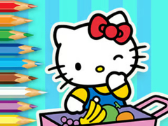 Jogo Coloring Book: Hello Kitty Market
