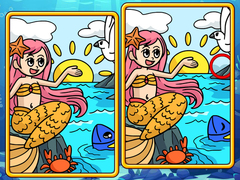 Jogo Mermaids Spot The Differences
