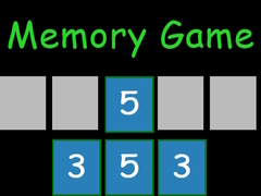 Jogo Memory game