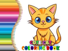Jogo Cute Cat Coloring Book