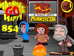 Jogo Monkey Go Happy Stage 854