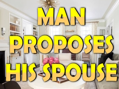 Jogo Man Proposes His Spouse
