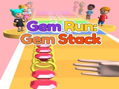 Jogo Gem Run: Gem Stack 